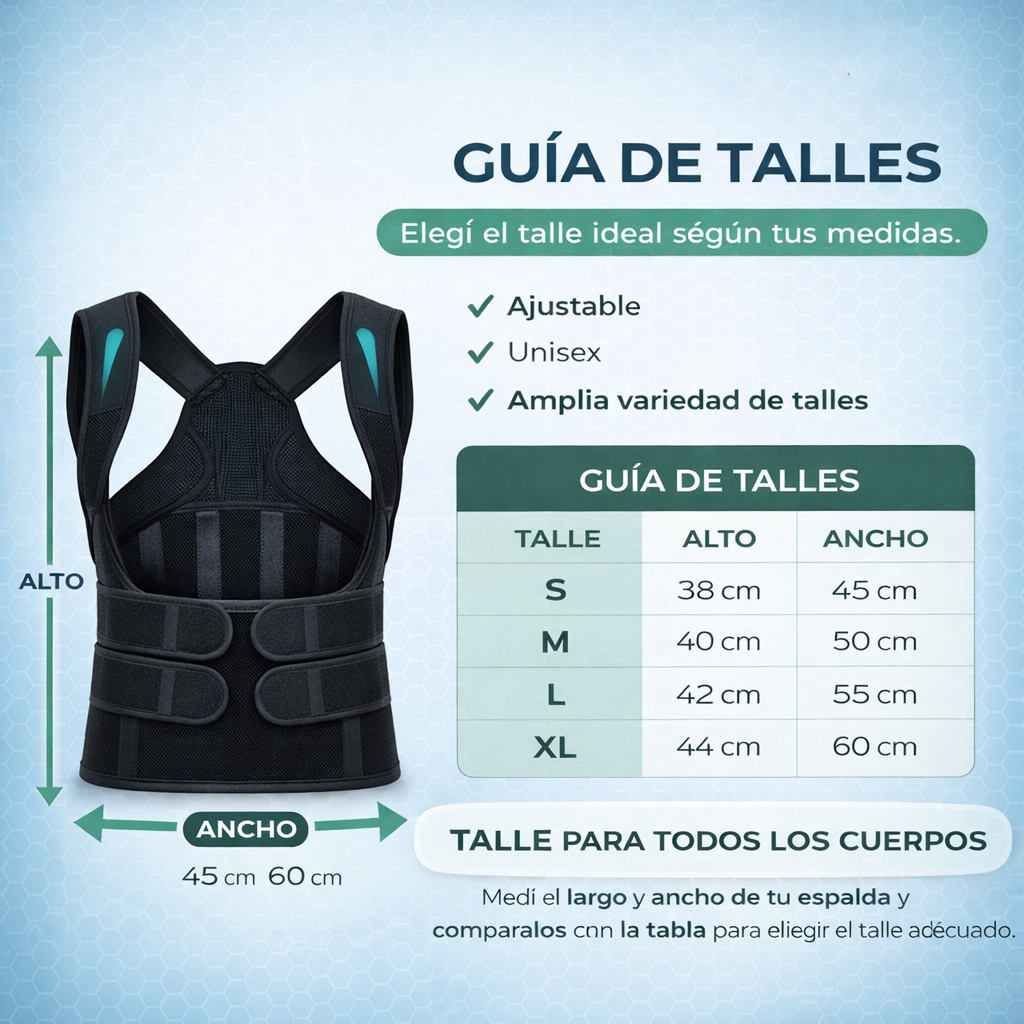 Corrector de Postura BERTONNI