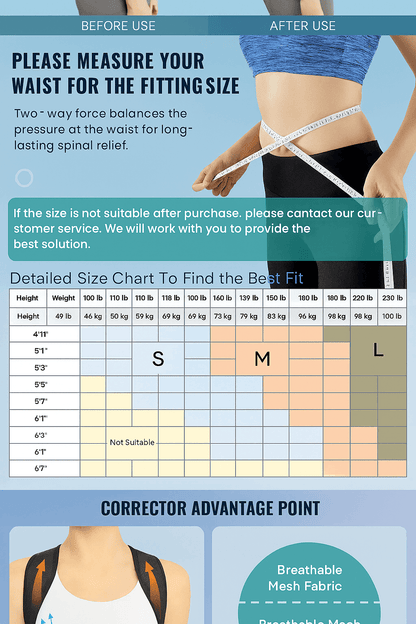Posture Align Belt (Supports Comfortable Alignment)