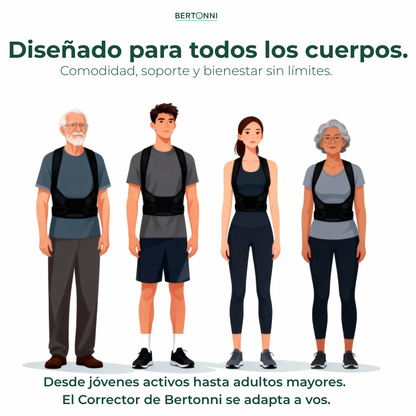 Corrector de Postura BERTONNI