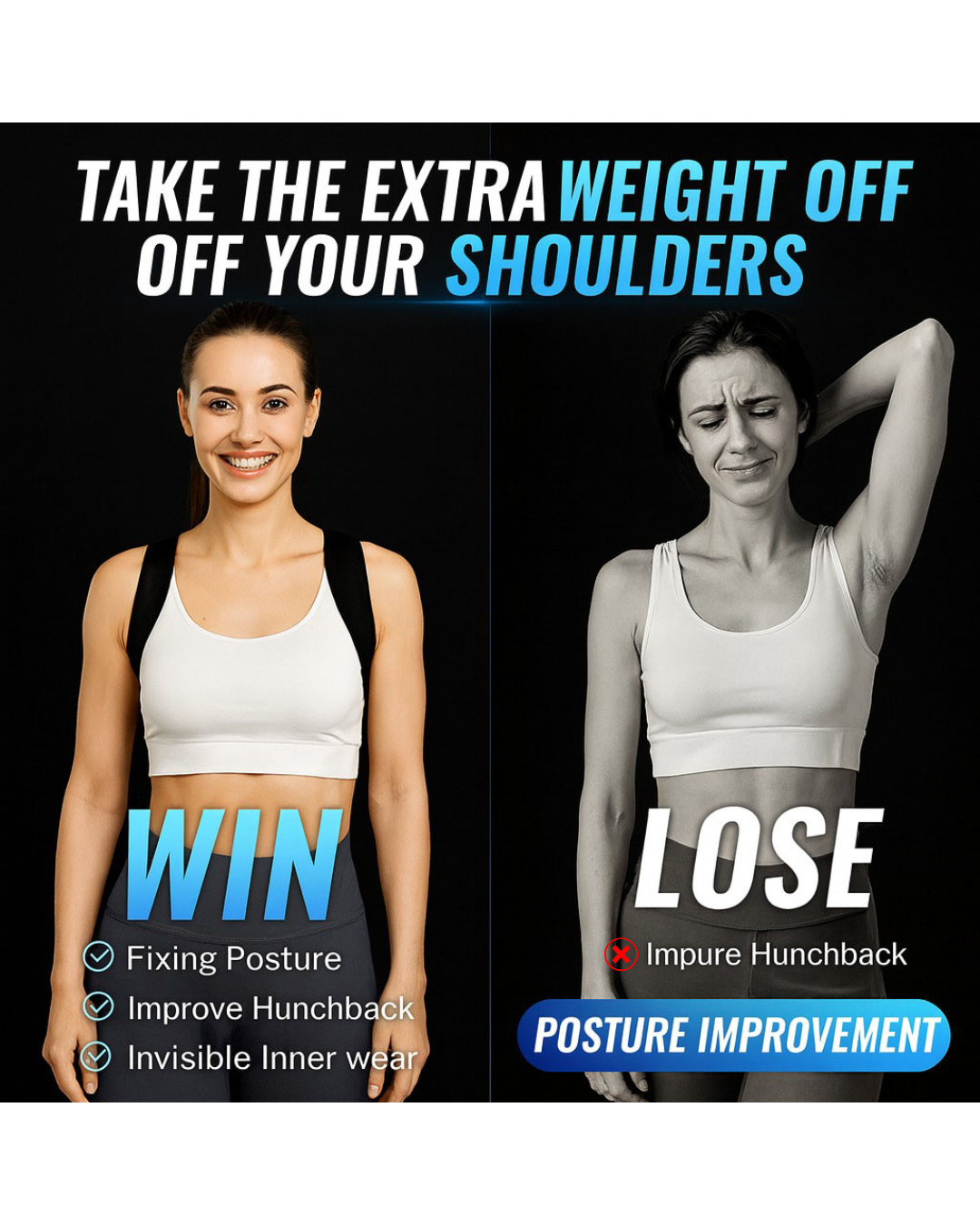 Posture Align Belt (Supports Comfortable Alignment)