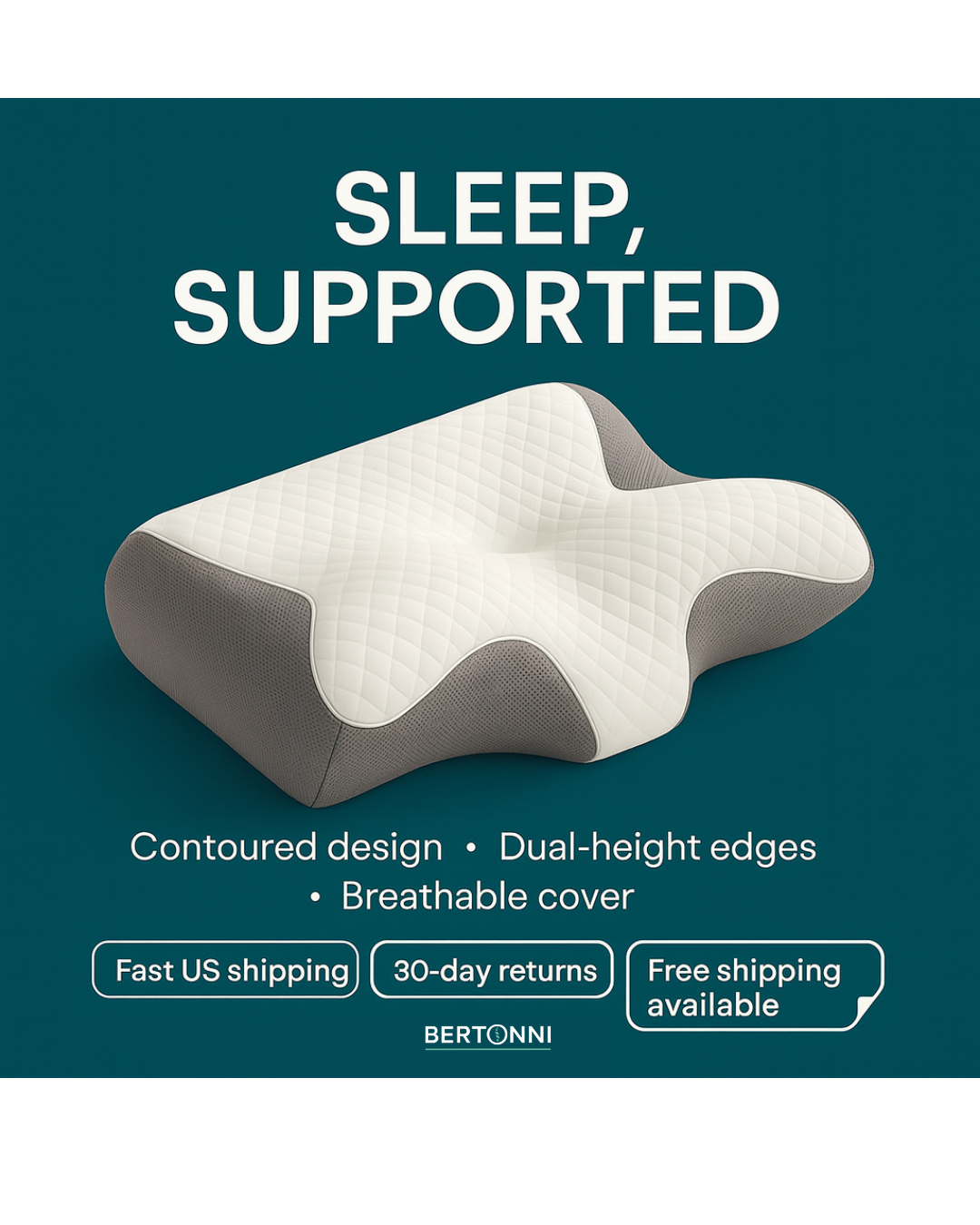 Support Pillow for Restful Sleep