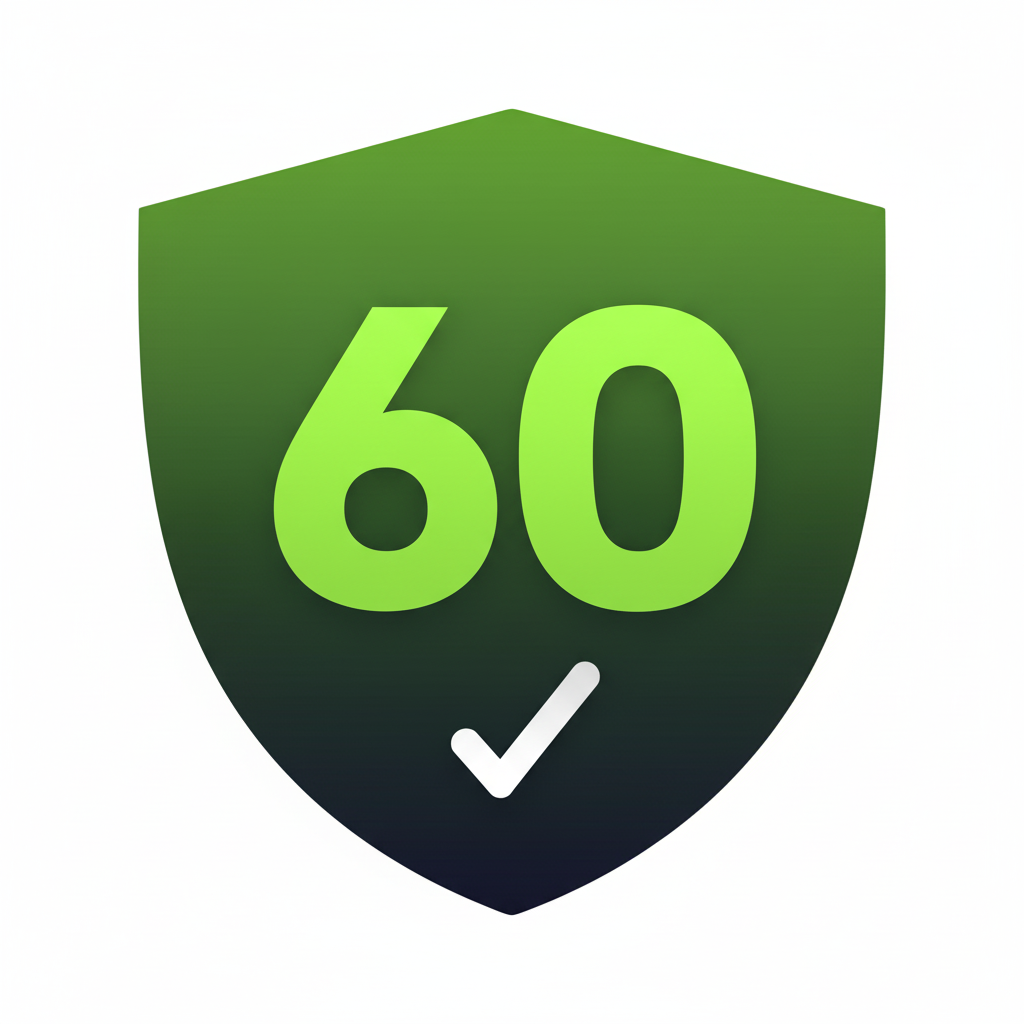 Ícono garantía 60 mejorado