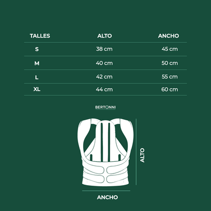 Corrector de Postura BERTONNI