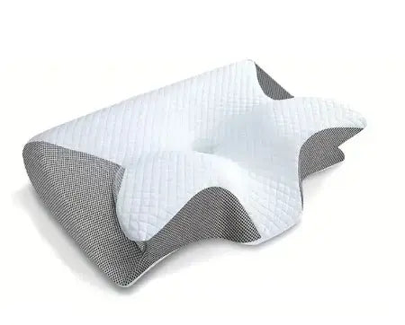 Support pillow designed for pain-free sleep, ideal for side and back sleepers seeking neck and spine support.